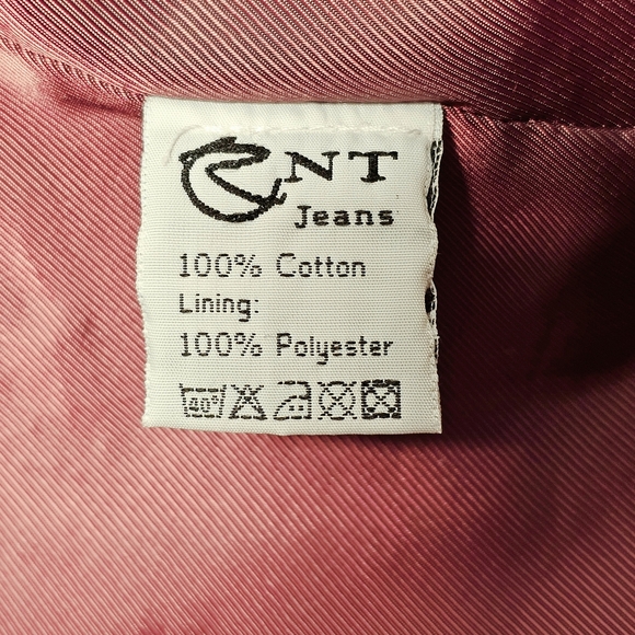 rnt23 Ron Tomson Urban Outdoor Wear Mens Y2K 90's Black Denim Jacket XXL - Picture 15 of 16